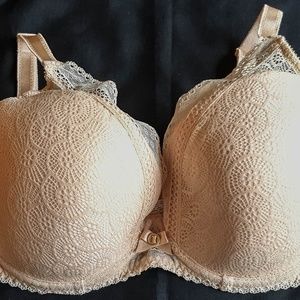 $84 CHANTELLE FESTIVITE PLUNGE T-SHIRT BRA 34DDDD